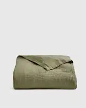 Organic Airy Gauze Bed Blanket, Queen