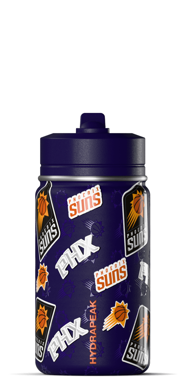 NBA 14oz Kids Water Bottle with Straw Lid