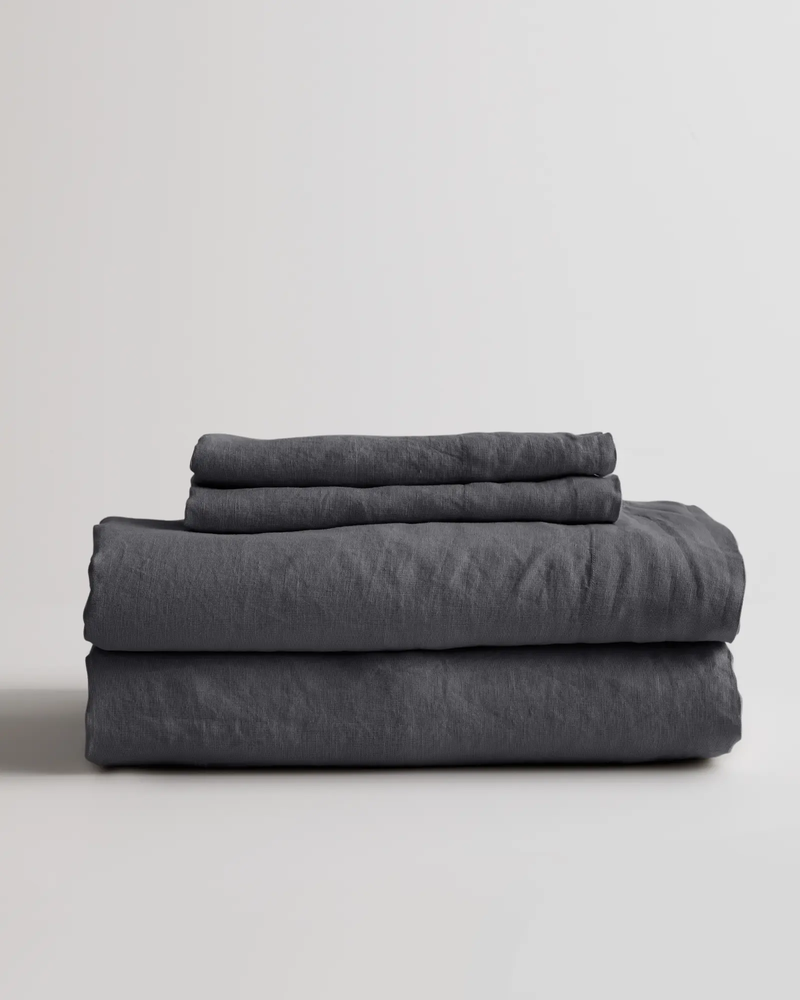 European Linen Sheet Set, Queen