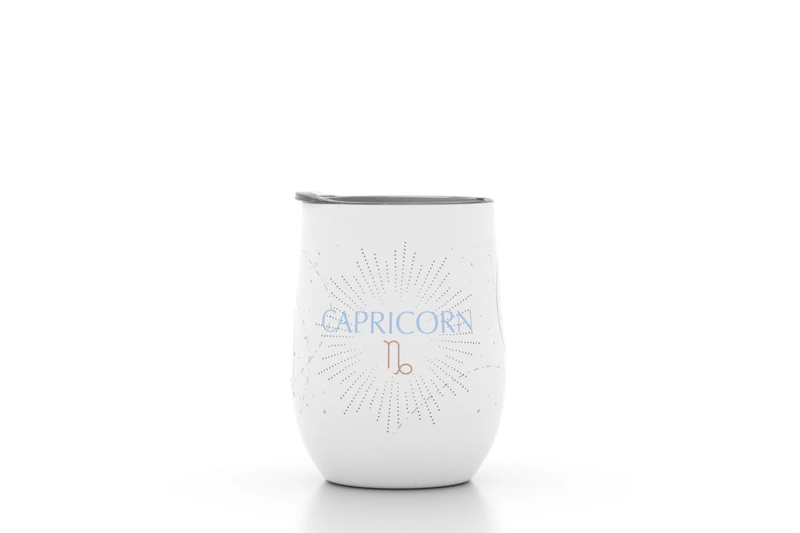 12oz Zodiac Insulated Wine Tumbler