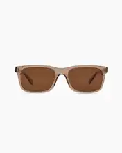 Clear Taupe with Brown Lens