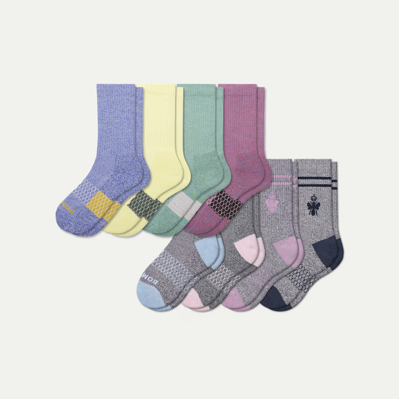 Youth Calf Sock 8-Pack