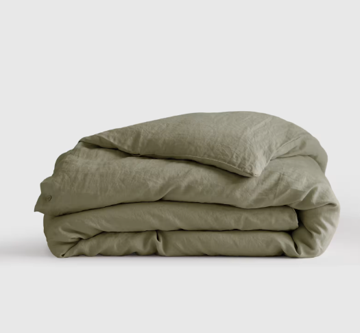 European Linen Duvet Cover, Queen