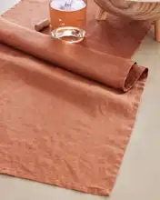 European Linen Table Runner
