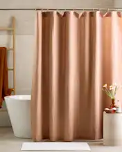 European Linen Shower Curtain