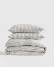 Grey/White Stripe