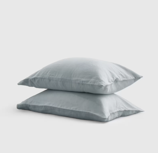 European Linen Pillowcase Set, Queen/Standard