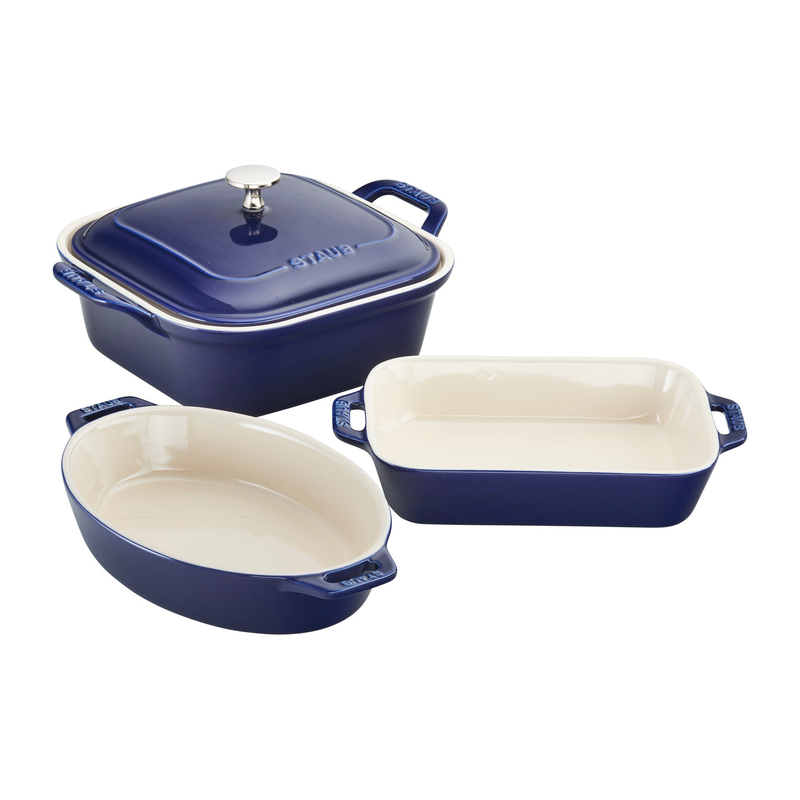 Ceramic 4-Piece Baking Set