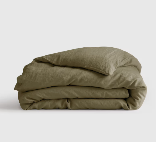 European Linen Duvet Cover, Queen