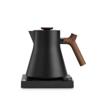 Matte Black + Walnut