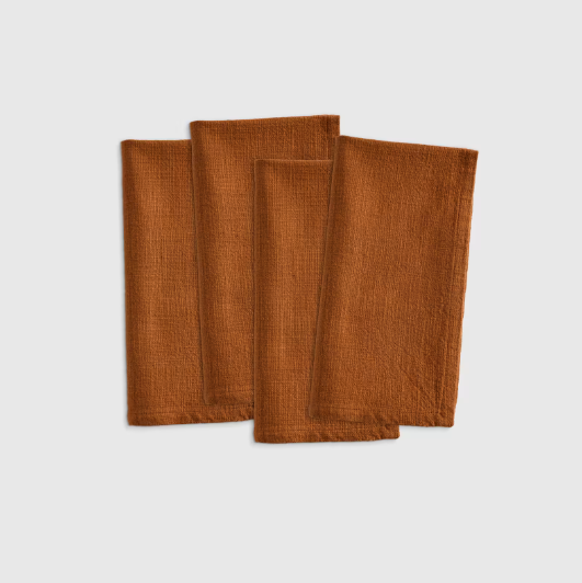 Organic Cotton Napkins, Set of 4