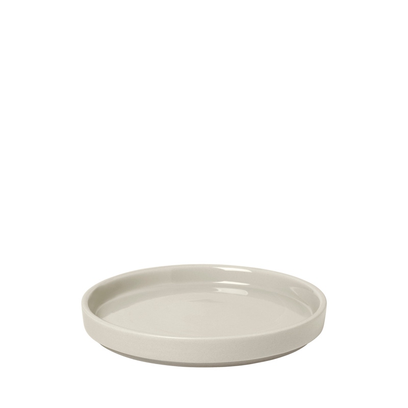 PILAR Stoneware Plates, Set of 4 Snack Plate
