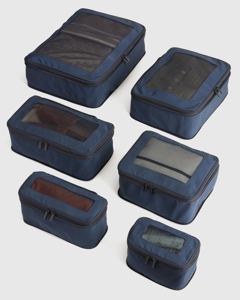 Eco Compression Packing Cube Set of 6