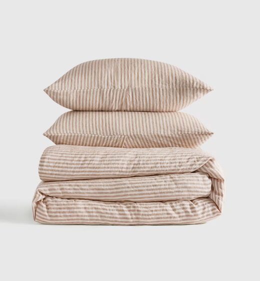 European Linen Duvet Cover Set, King