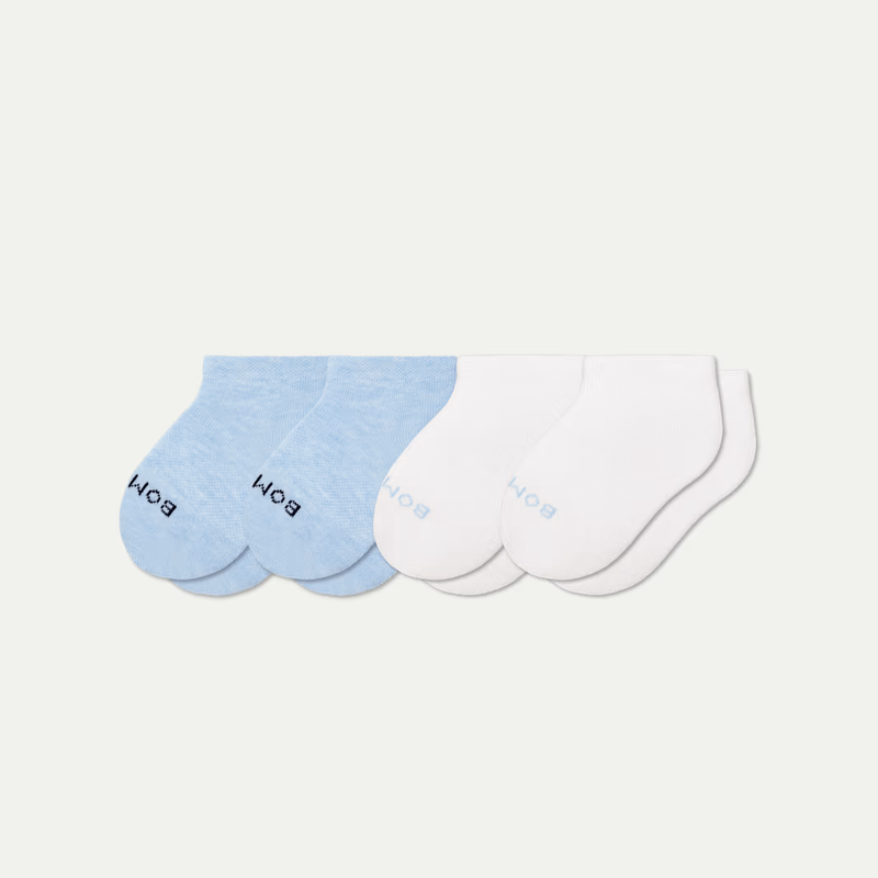 Toddler Lightweight Ankle Sock 4-Pack
