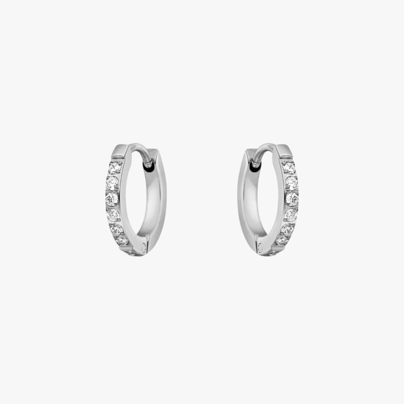 Tiny Gold Hoop Earrings