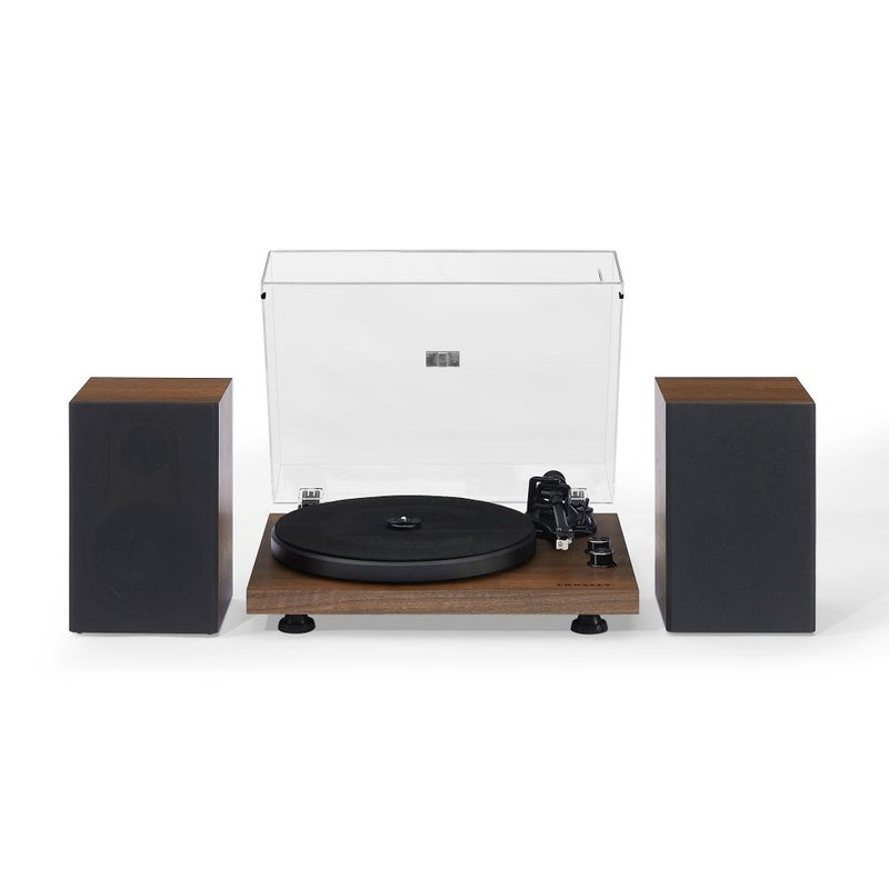 C62 Record Player With Speakers | Walnut