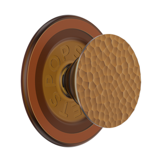 Enamel Hammered Copper Tone