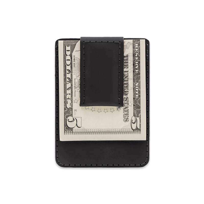 Leather Money Clip Wallet