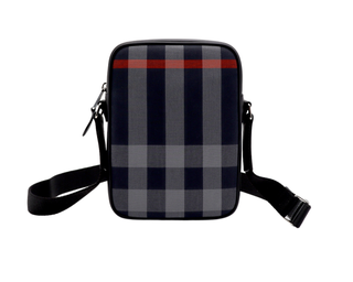 Navy Grey Check