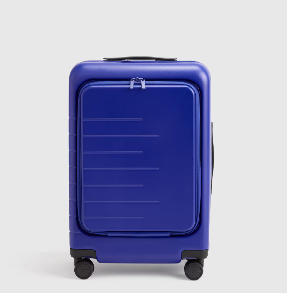 Front Pocket Carry On Hard Shell Suitcase 21"