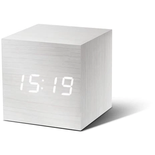 White Click Clock with White LED