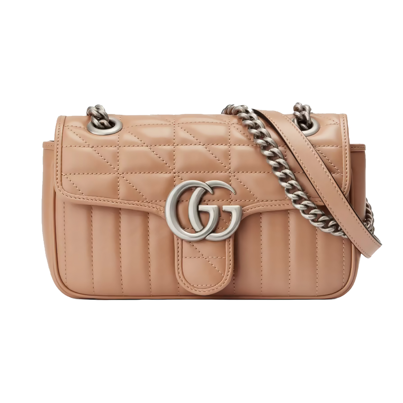 Marmont Matelassé Mini Bag | Rose Beige