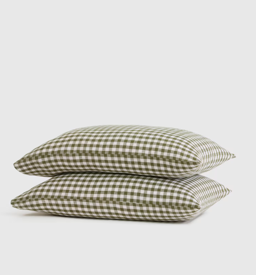European Linen Pillowcase Set, Queen/Standard