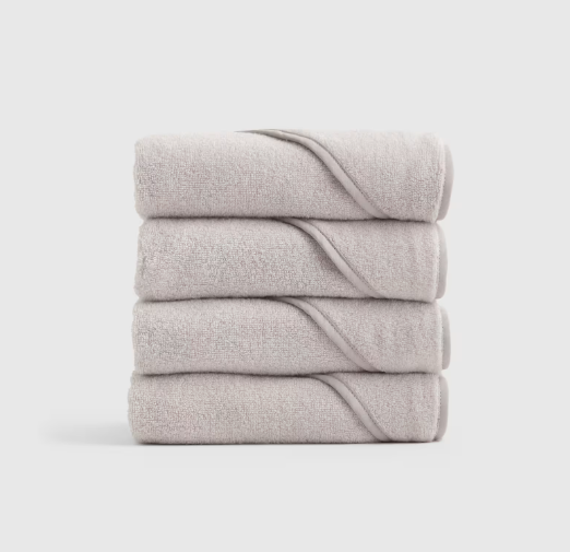 Organic Turkish Cotton Baby Hooded Towel Set 4-Pack