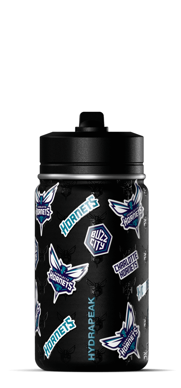 NBA 14oz Kids Water Bottle with Straw Lid
