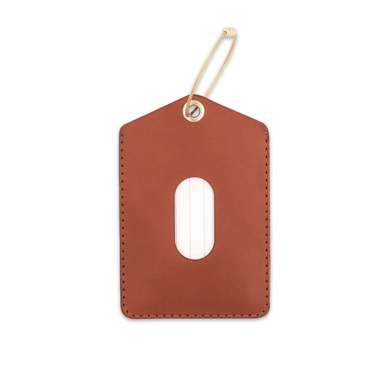 Leather Luggage Tag