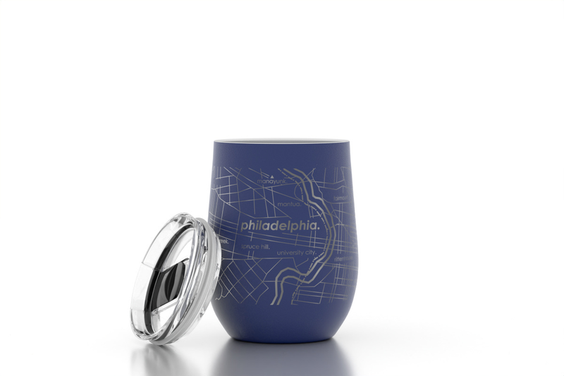 Home Town Maps Wine Tumbler