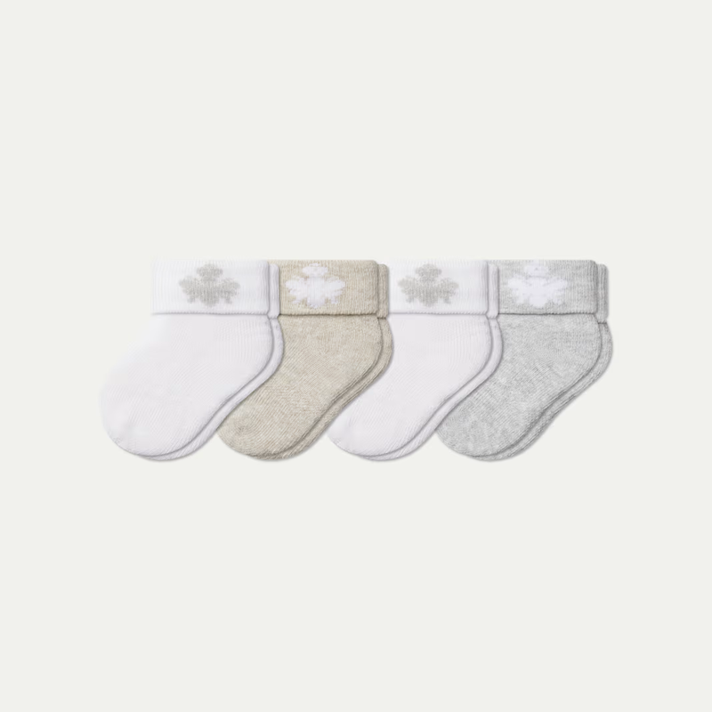 Baby Socks 4-Pack (0-6 Months)