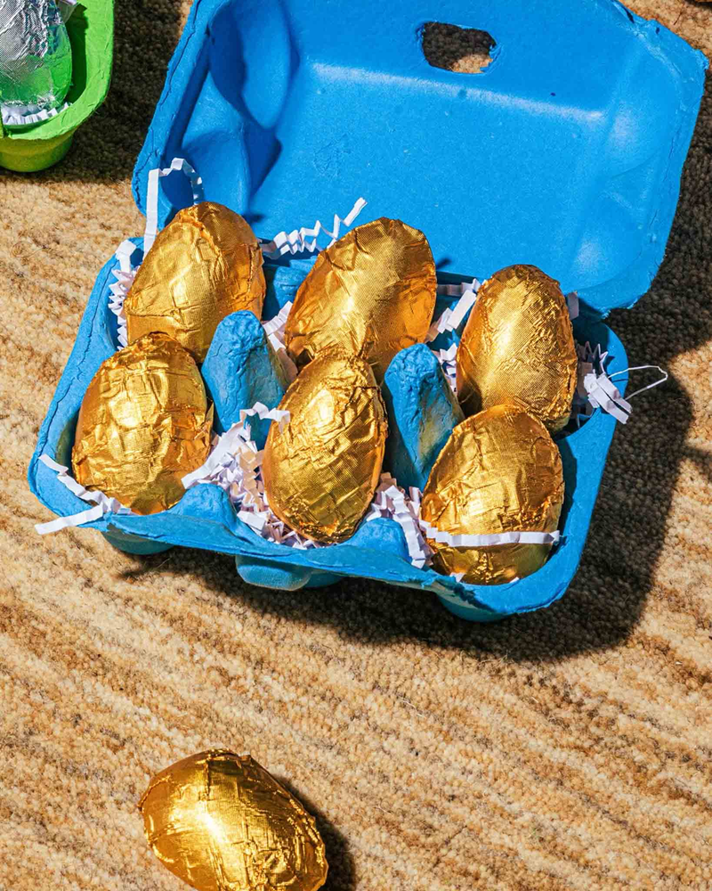 Peanut Butter Chocolate Eggs