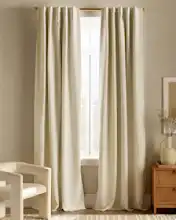 European Linen Room Darkening Curtain