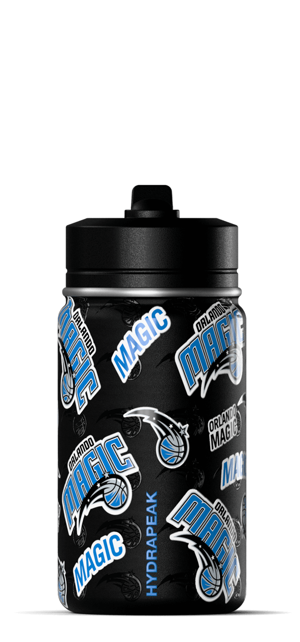 NBA 14oz Kids Water Bottle with Straw Lid
