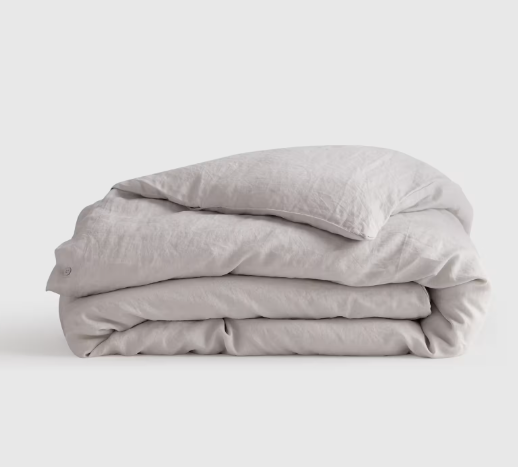 European Linen Duvet Cover, Queen
