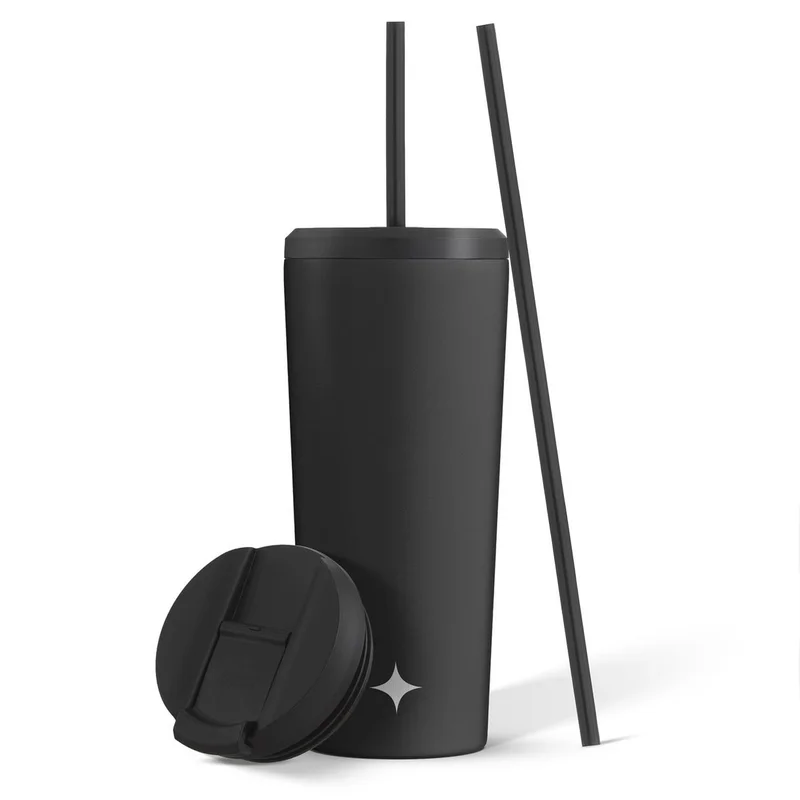 24oz Vacuum Insulated Tumbler with Lid & Straw