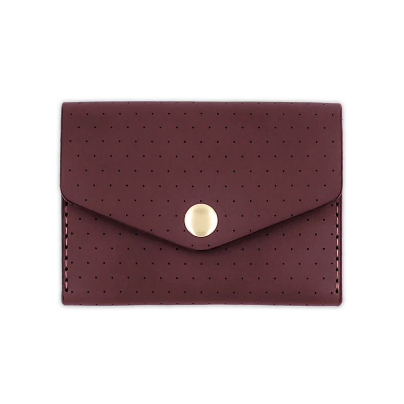 Leather Snap Wallet