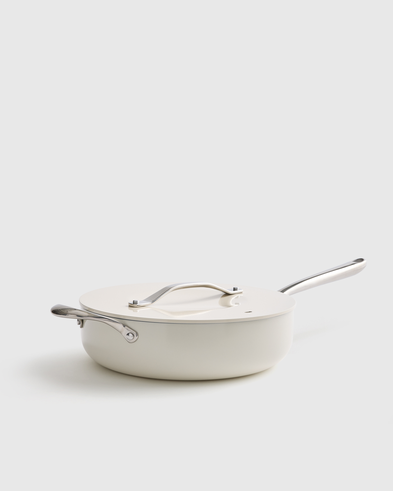 Ceramic Nonstick Saute Pan with Lid