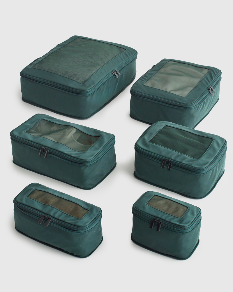 Eco Compression Packing Cube Set of 6