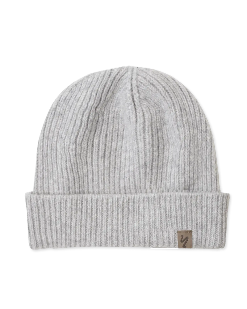 100% Merino Wool Ribbed Beanie