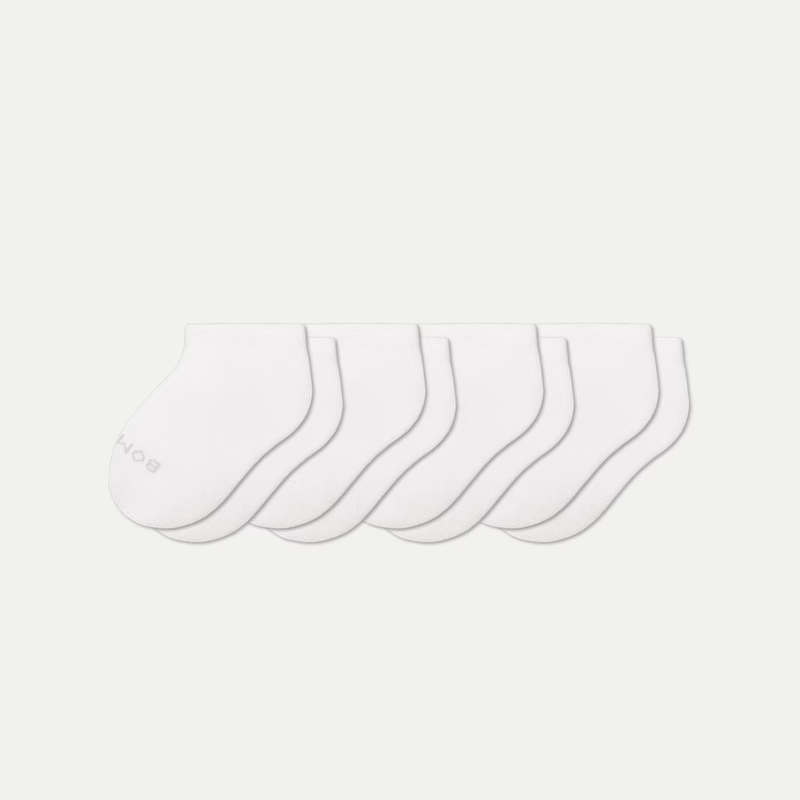 Toddler Lightweight Ankle Sock 4-Pack