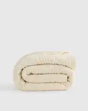 European Linen Cotton Stitch Quilt, Queen