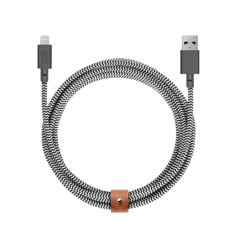10' Belt Cable XL (USB-A to Lightning)