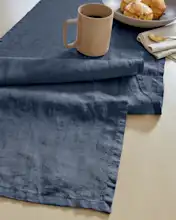European Linen Table Runner