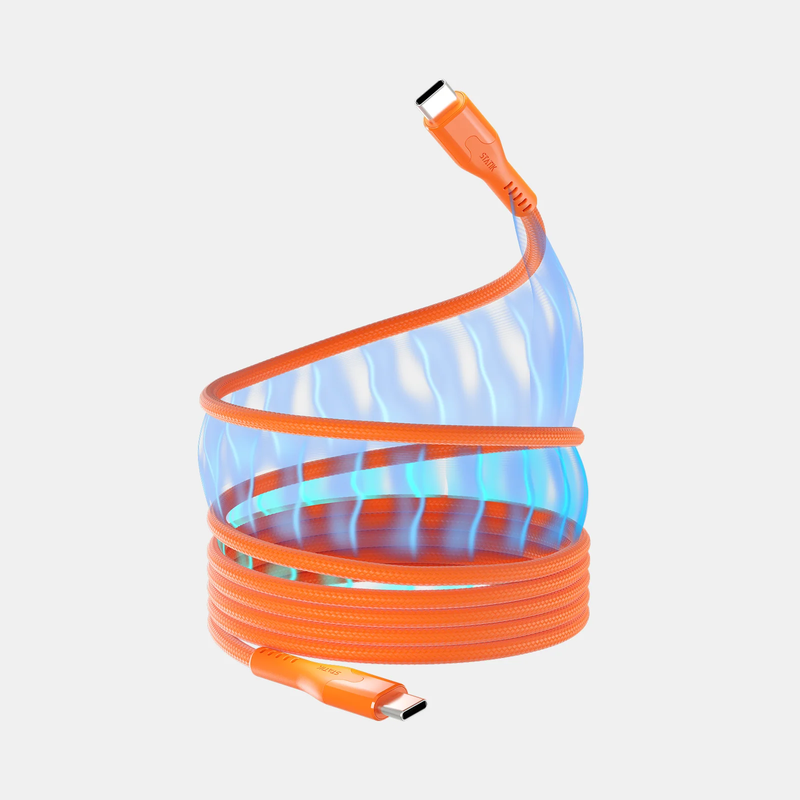 MagStack&nbsp;Pro Auto-Coiling USB-C to USB-C 3.3' Cable