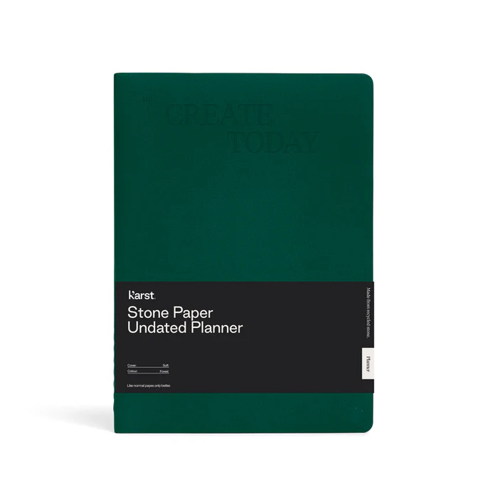 B5 Softcover Undated Planner
