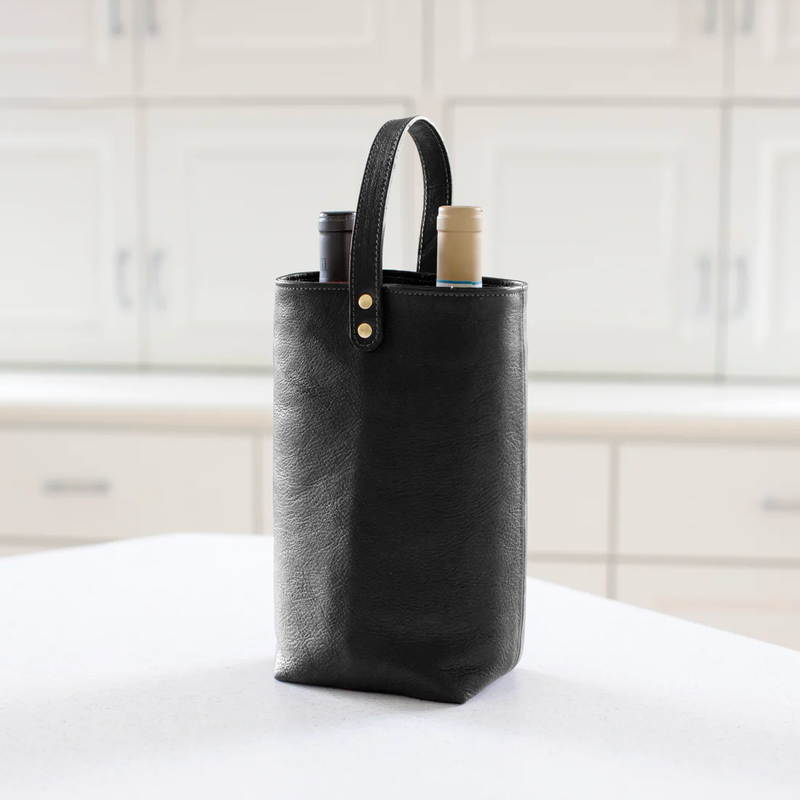 Monogrammed Modern Collection Wine Carrier