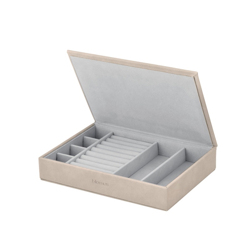 SAHLA Faux Suede Jewelry Box Valet